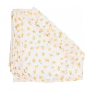 NEW BABY GI baby floral blanket in yellow